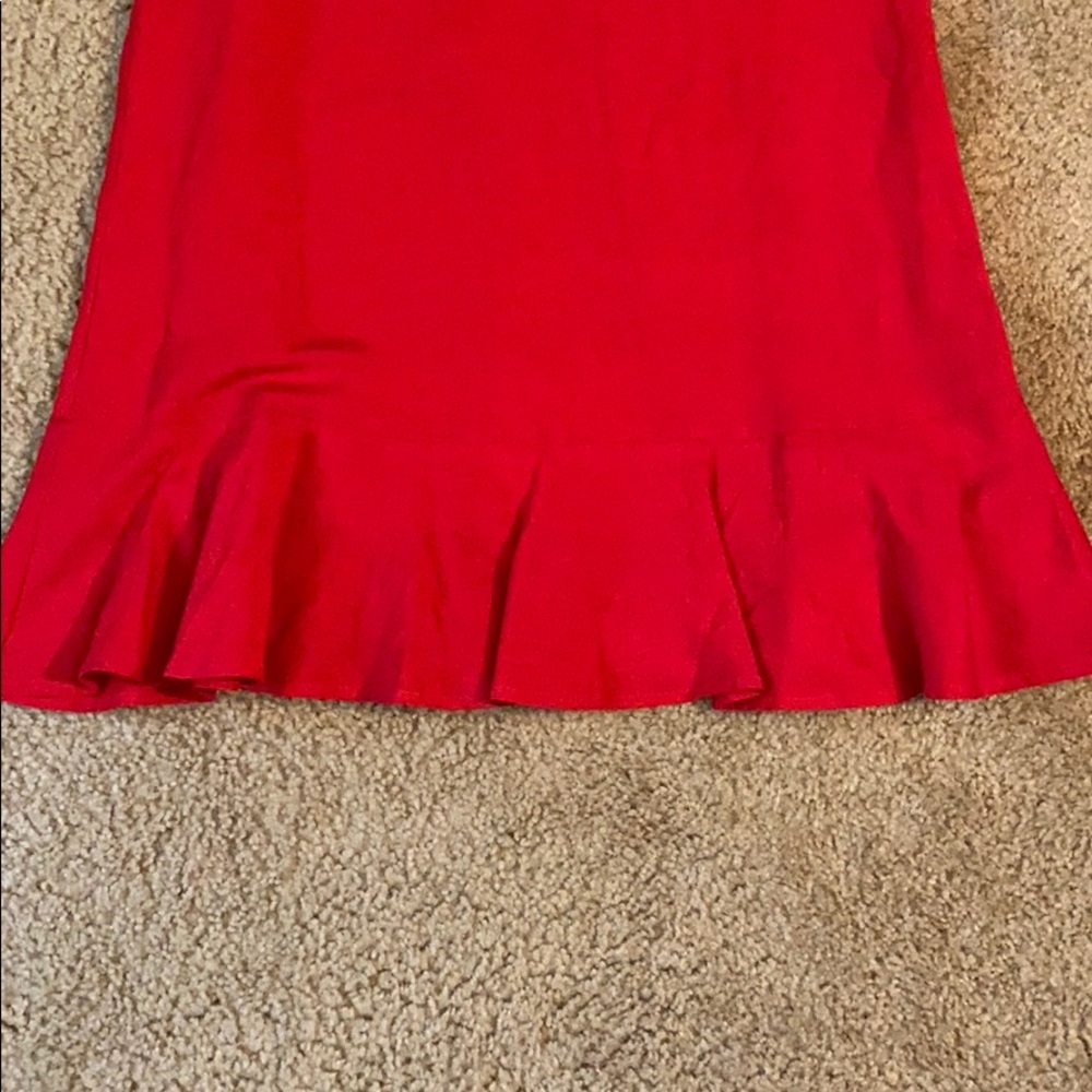 First Monday Red Dress - Picture 3 of 4